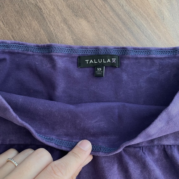 Talula pencil skirt purple - Picture 3 of 4